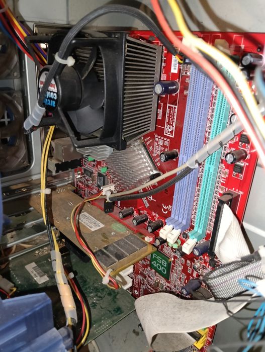 FSB 400 Asus komputer, części.