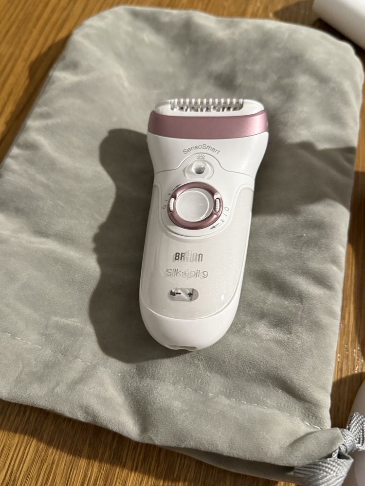 Ubezpieczony do 2027r! Depilator Braun Silk-epil 9 Twarz Nogi Bikini