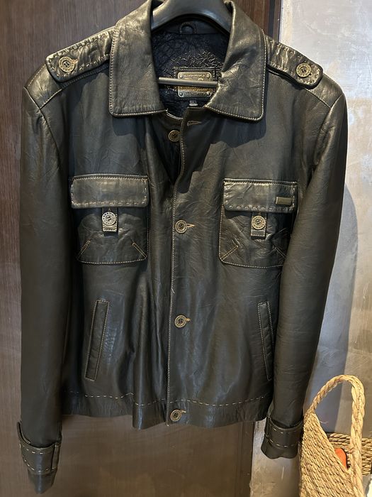 Kurtka Skórzana męska Dolce&Gabbana rozmiar 3XL zaniżona