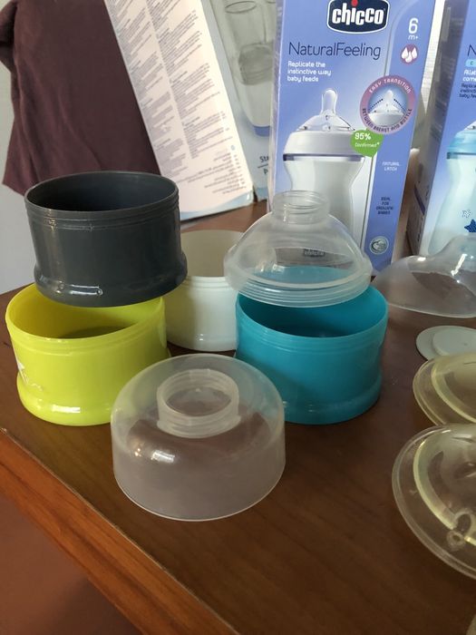 Esterilizador electrico Chicco+ aquecedor de biberons e biberons