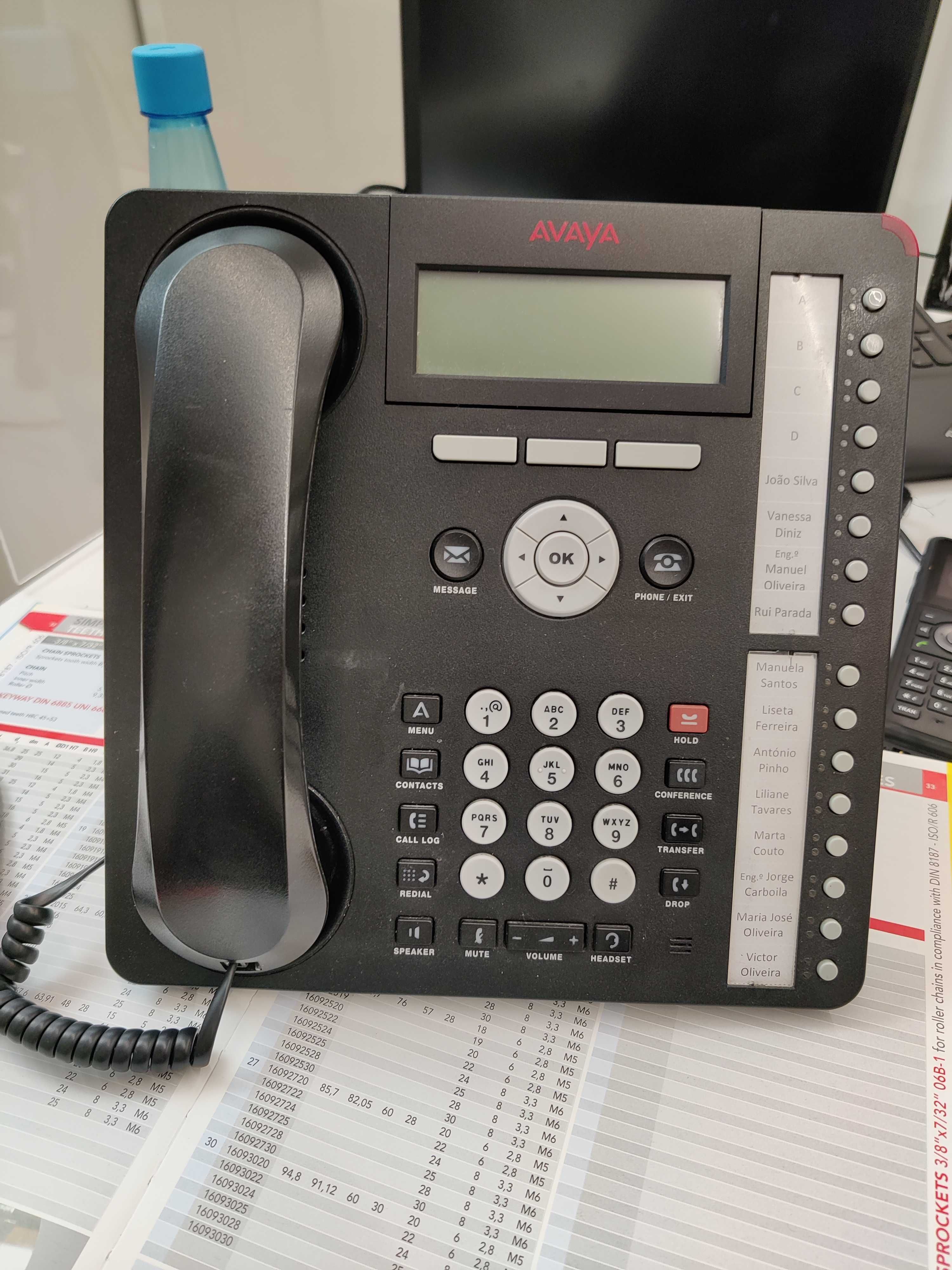 Central Avaya IP Office 500 V2 e 27 telefones funcionais