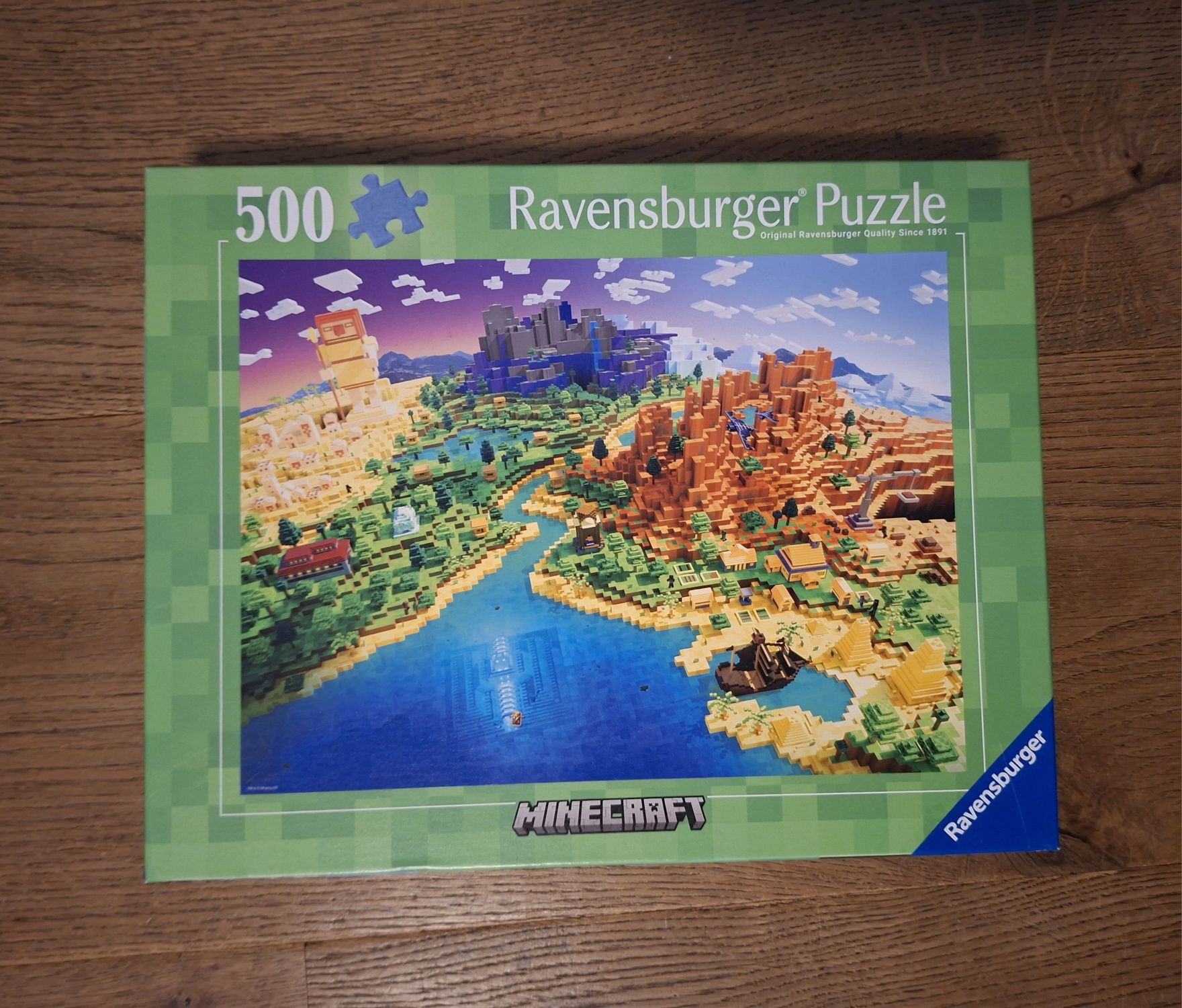 Nowr puzzle Minecraft 500 dla dzieci i dorosłych