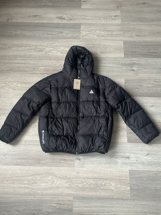 Пуховик Nike ACG чорний , Зимова тепла куртка Найк АСГ