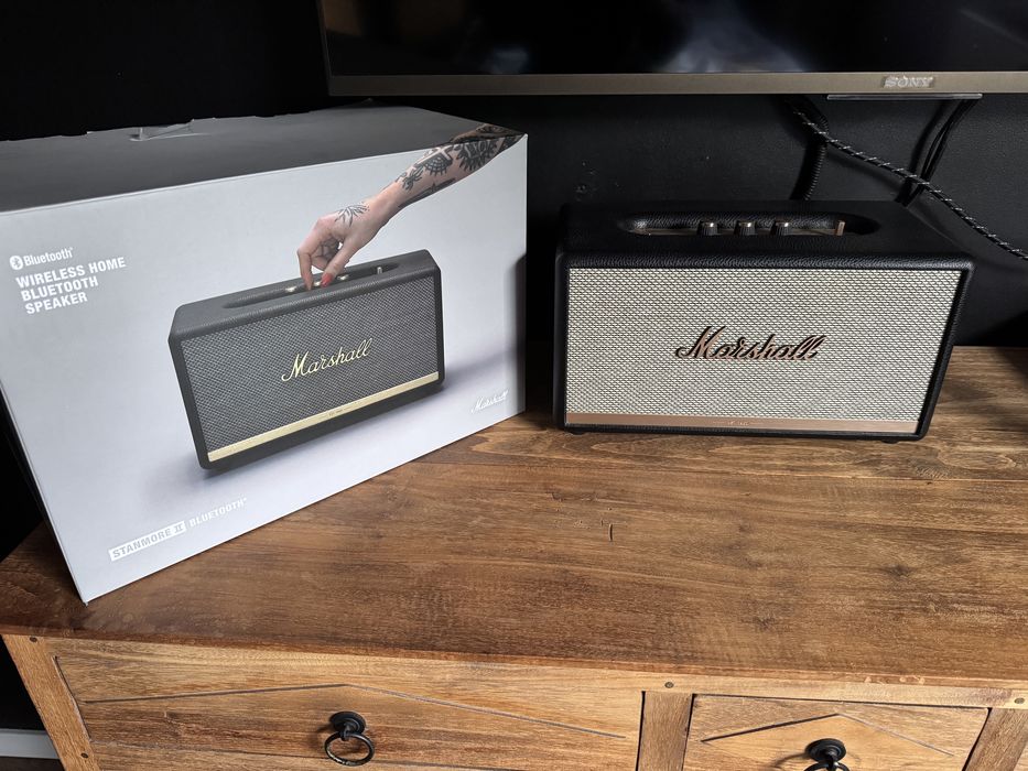 Marshall Stanmore II głośnik Bluetooth Aux 80 W czarny