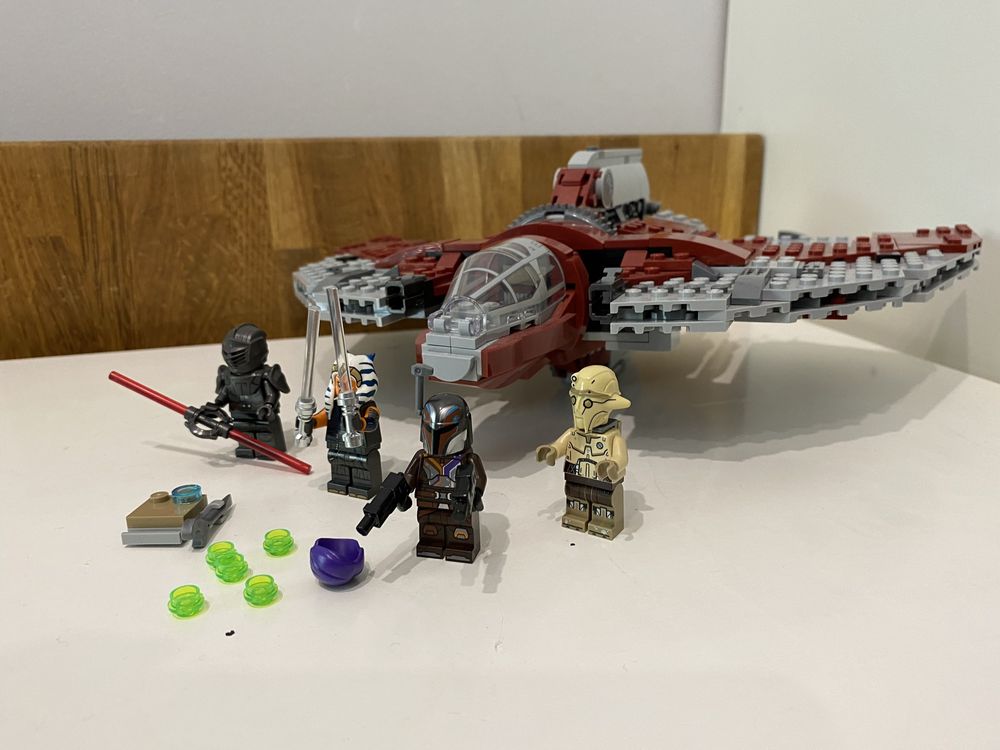 Lego Stars Wars Prom kosmiczny Jedi T-6 Ashoki Tano 75362