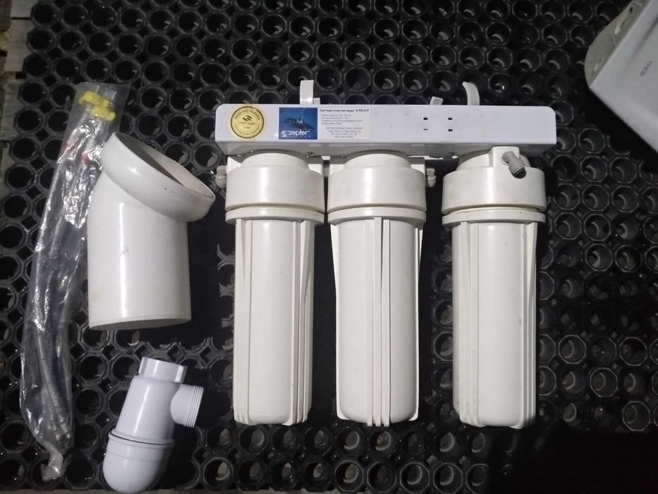 Мойка 50*50, раковина, пьедестал, Zepter, очистка воды