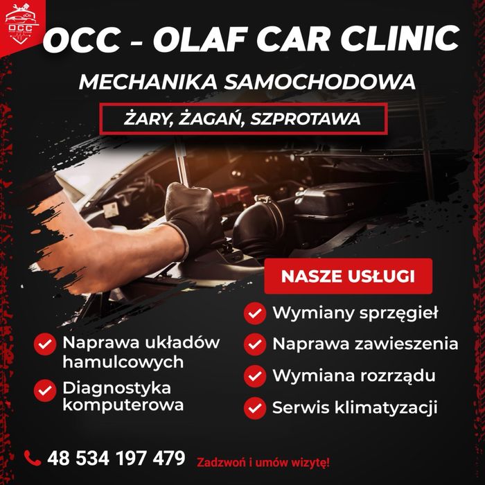 OCC - Elektromechanika,Klimatyacja, serwis aut osobowych i dostawczych