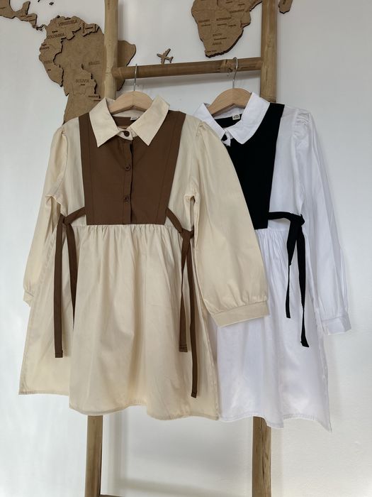 Сукня плаття сорочка бавовна корсет 98 104 110 116 122 128 134 140