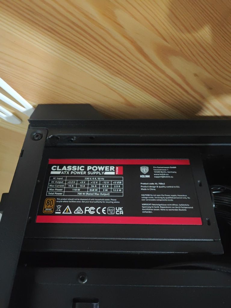 Pc gaming i5 12400f/rtx 4060 ti 16gb/1 tb ssd NVMe/32 ram