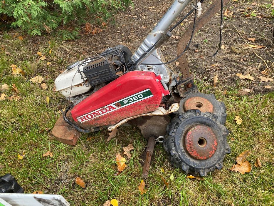 Traktorek dzik glebogryzarka HONDA F360 - USZKODZONA za grosze!