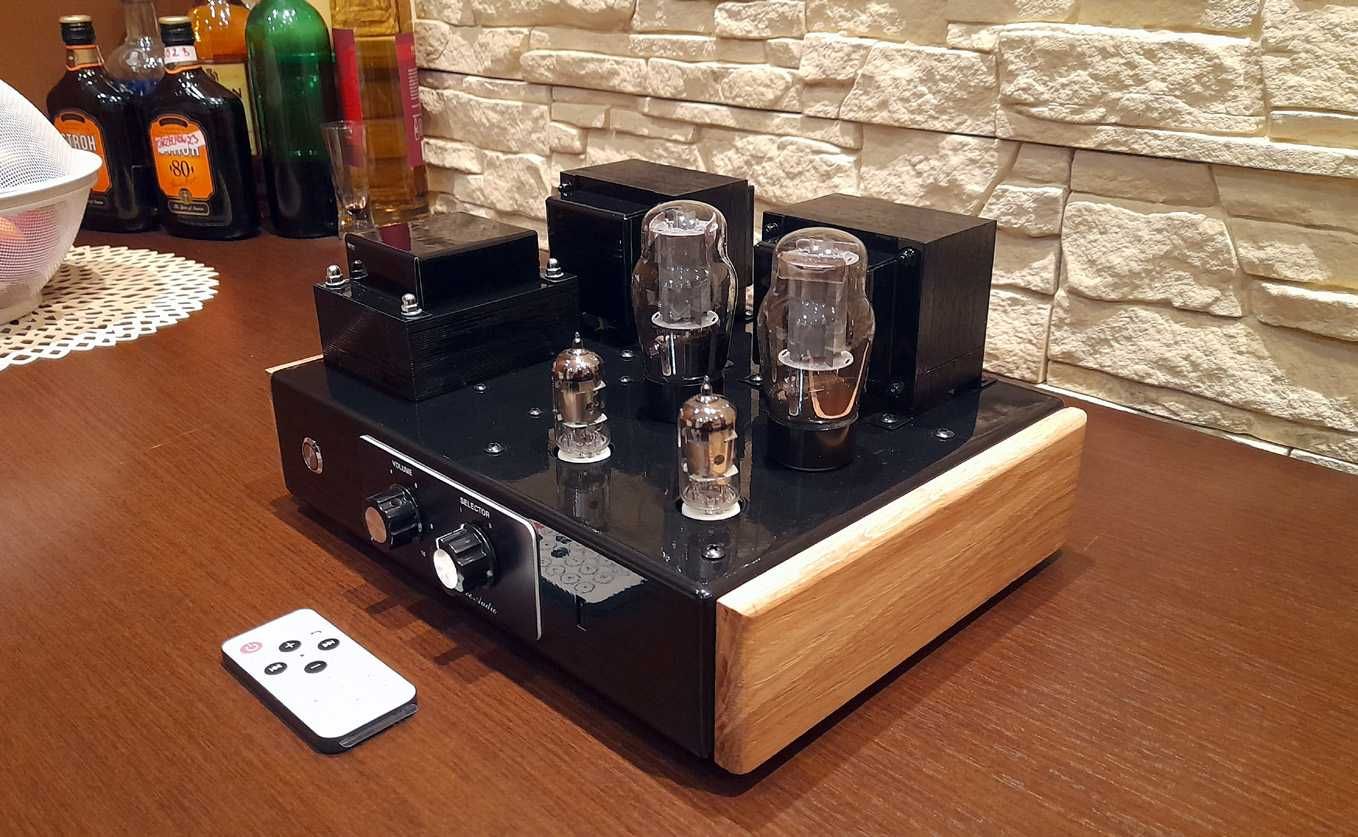 Wzmacniacz lampowy audio SE - 6P3P - 2 x 7.5W