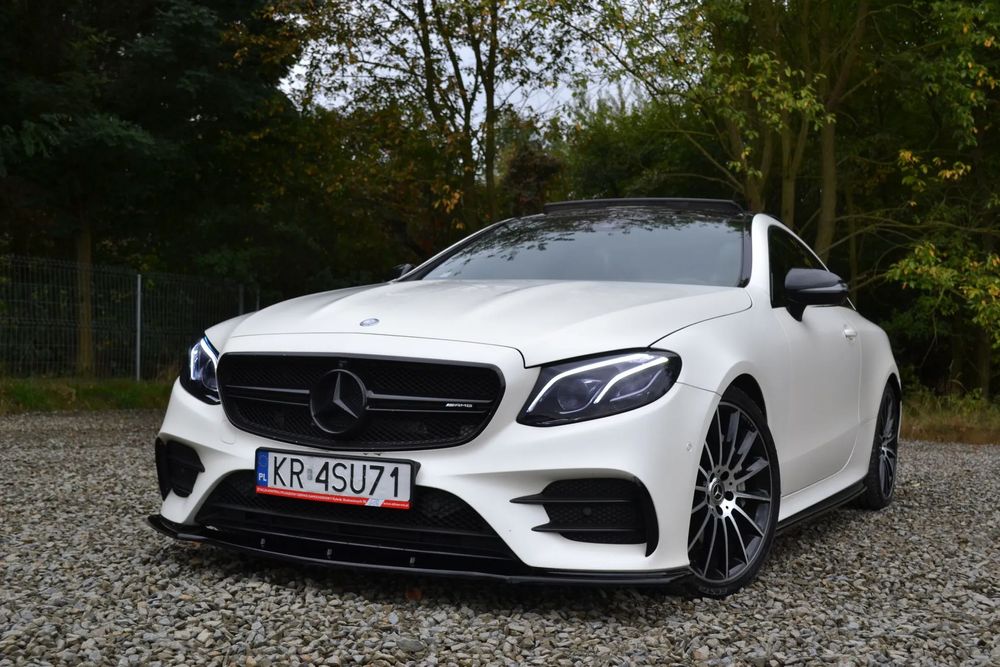Mercedes-Benz Klasa E Edition 1, FV23%, Kaszmirowa biel, Burmester, Panorama, Gwarancja!