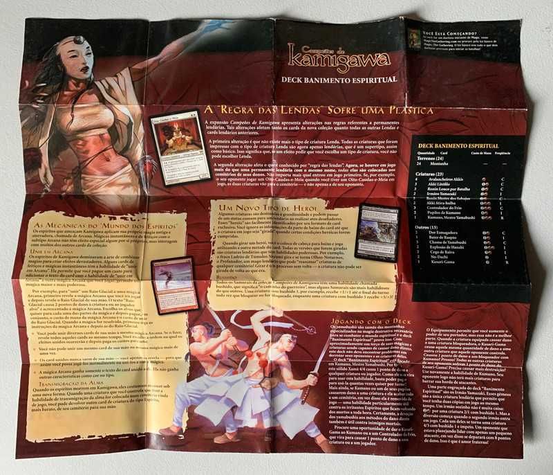 [MTG] Spiritbane - Champions of Kamigawa Deck Insert