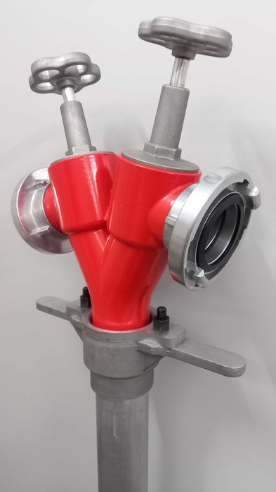 Stojak hydrantowy - hydrant nadziemny 2x75