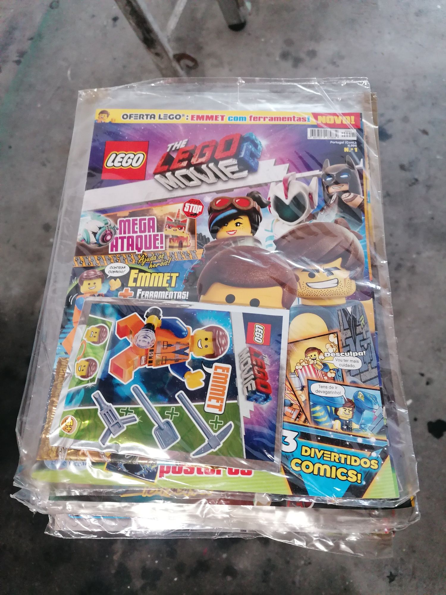 Lego (figura e revista) vários *** Promoção ***