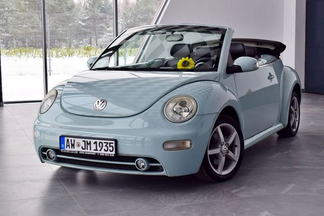 Volkswagen New Beetle * Alufelgi * Skórzana tapicerka * CABRIO * Podgrzewane fotele *