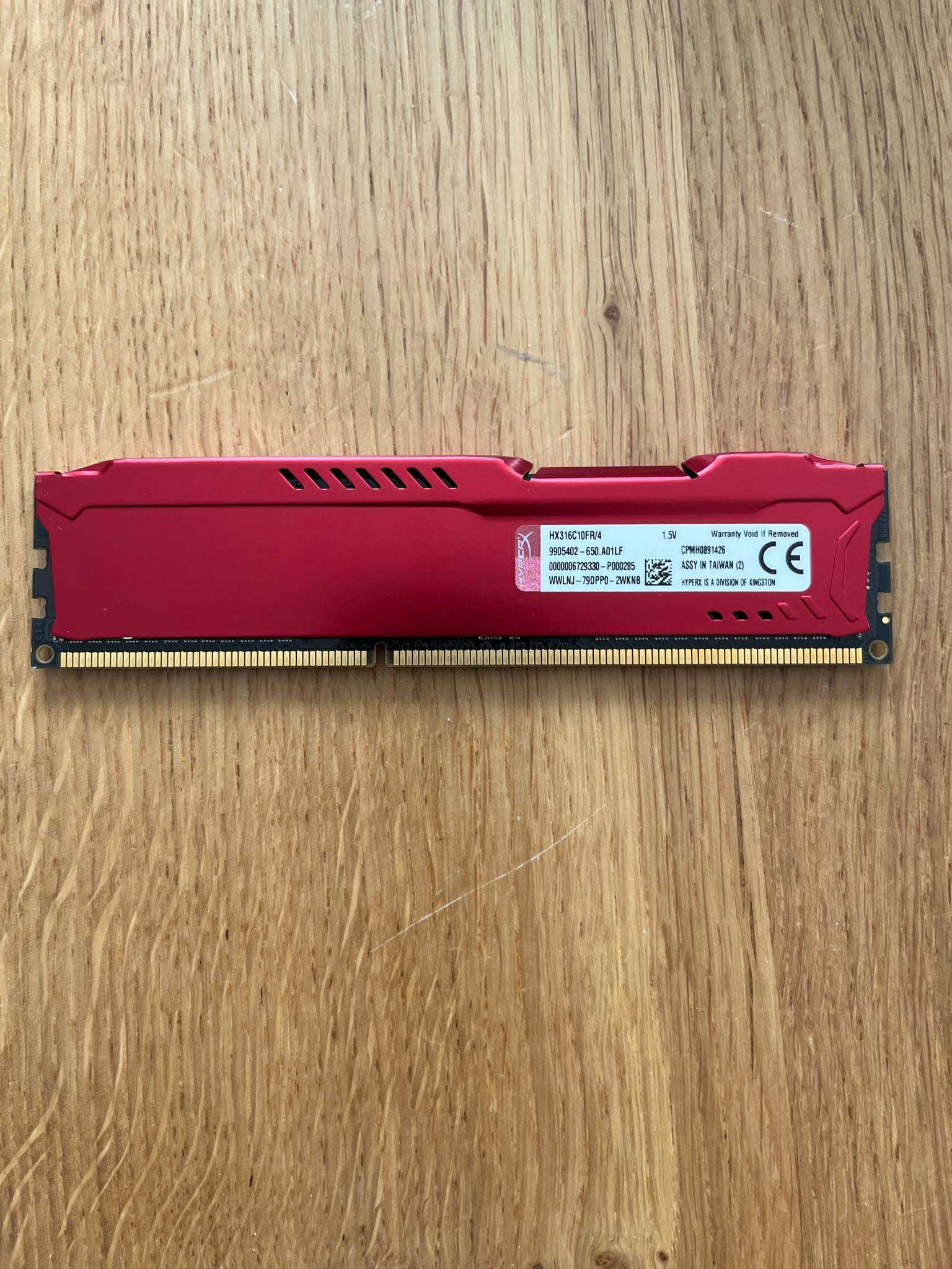 HyperX RAM DDR3 cl10 1600Mhz