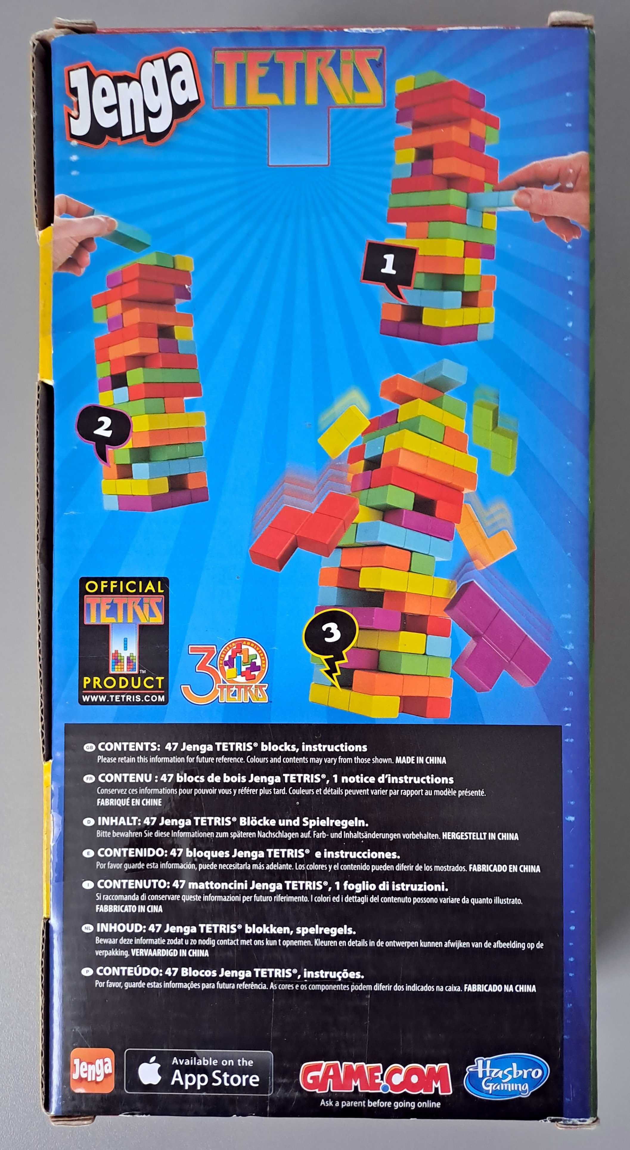 Gra zręcznościowa Jenga Tetris, Hasbro A4843