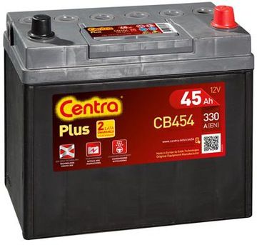 Akumulator 12V 45Ah CENTRA PLUS CB454 +Rabat
