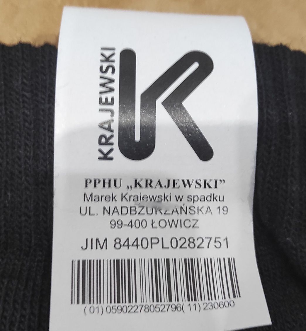 6 x nowe skarpety zimowe wz. 539/MON w rozm. 25-26 (D5)