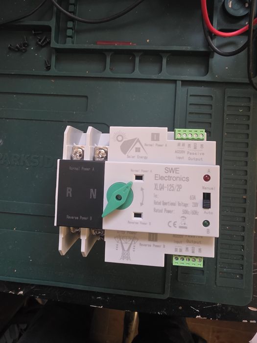 Disjuntor automatico de entrada