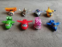 Super Wings samoloty transformujące 2w1 AULDEY 8 szt.