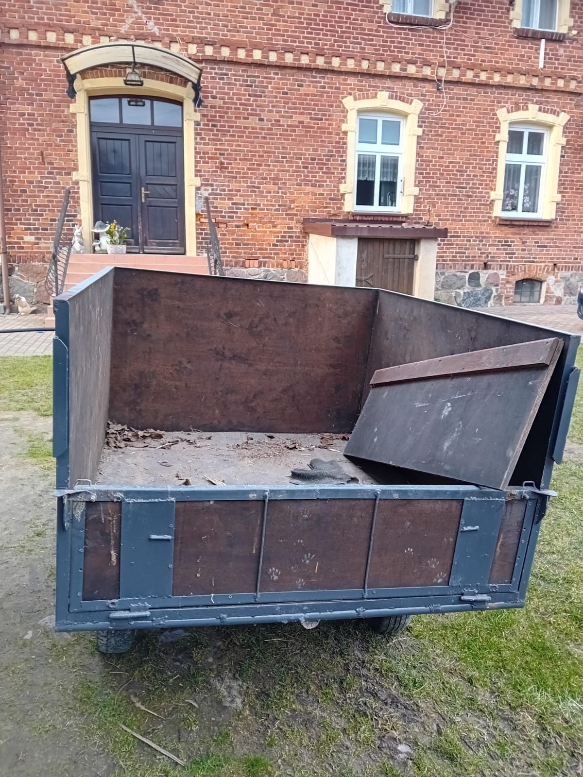 Przyczepka, bryczką
