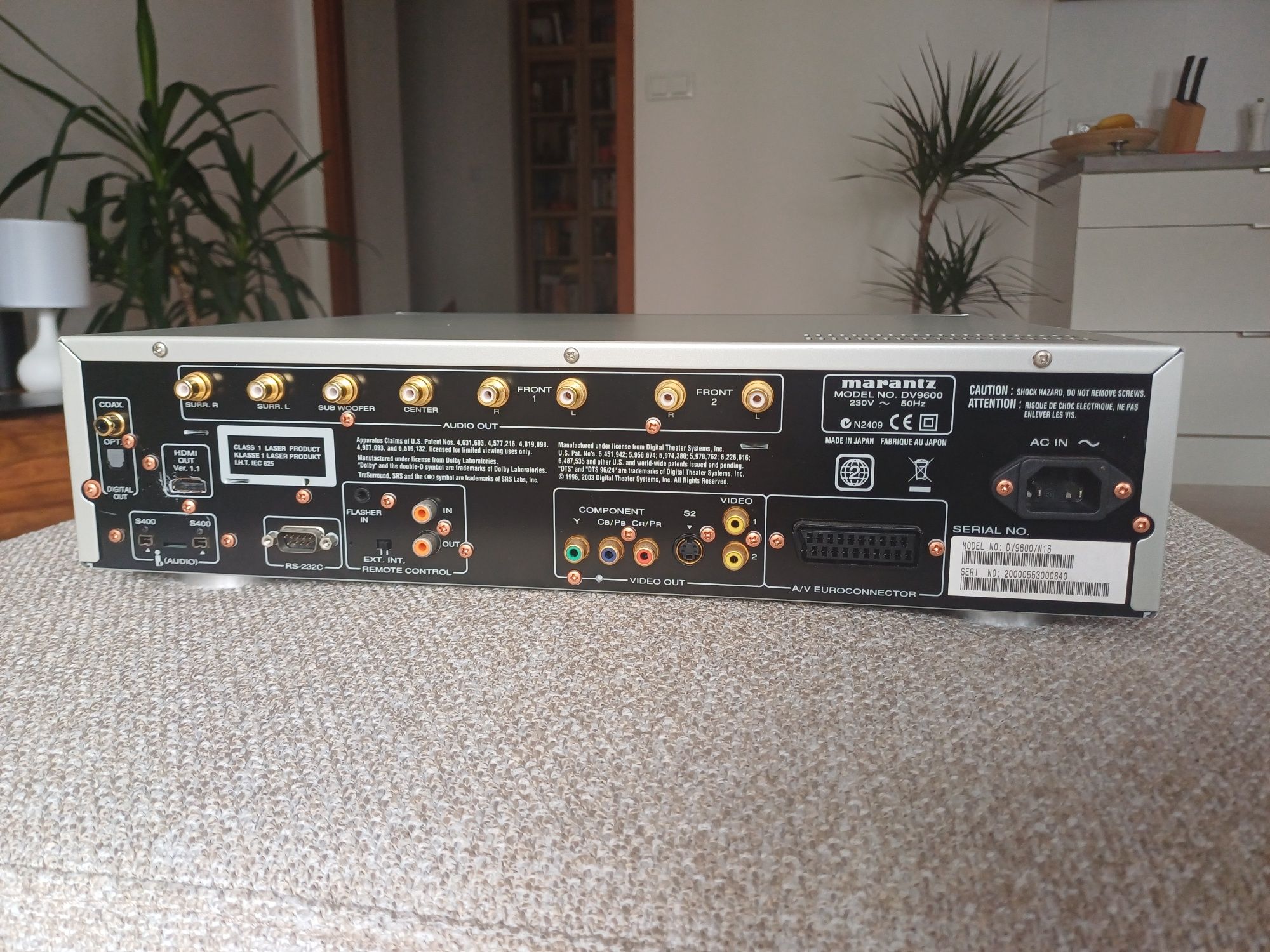 Sprzedam Marantz DV9600, Flagowy odtwarzacz CD/SACD/DVD