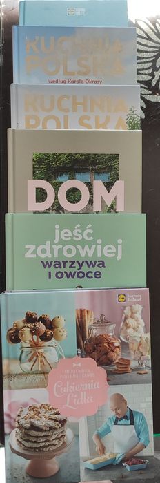 Książka kucharska Lidla komplet