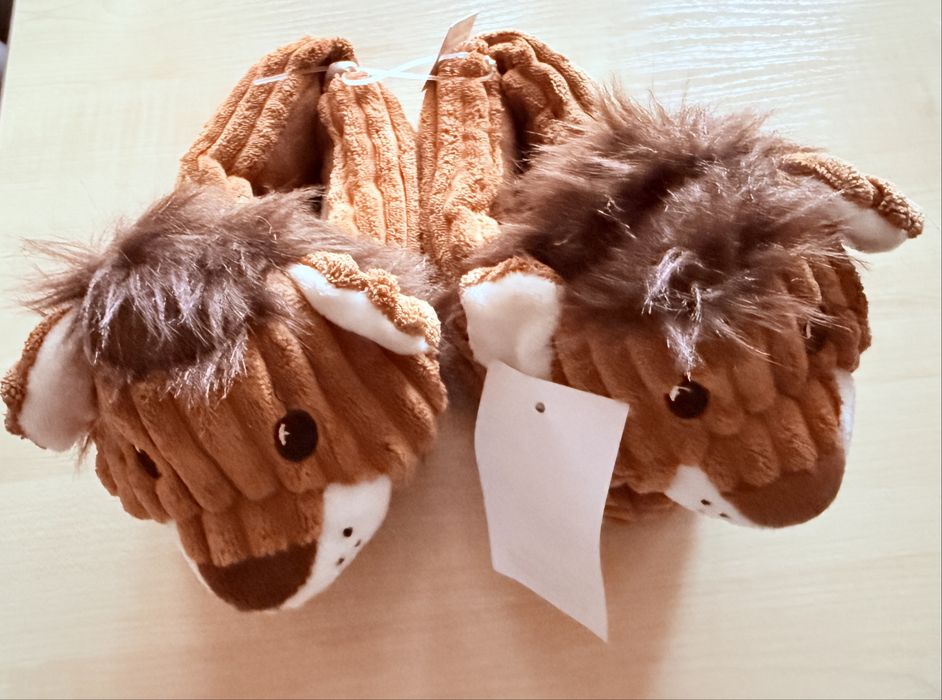 Bambosze paputki papcie kapcie lew rozm. 28/29