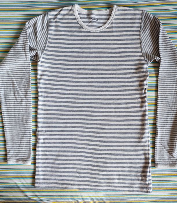 Cubus koszulka wełna merino bawełna 158/164