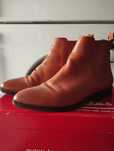 Botas castanhas em pele - Tapadas