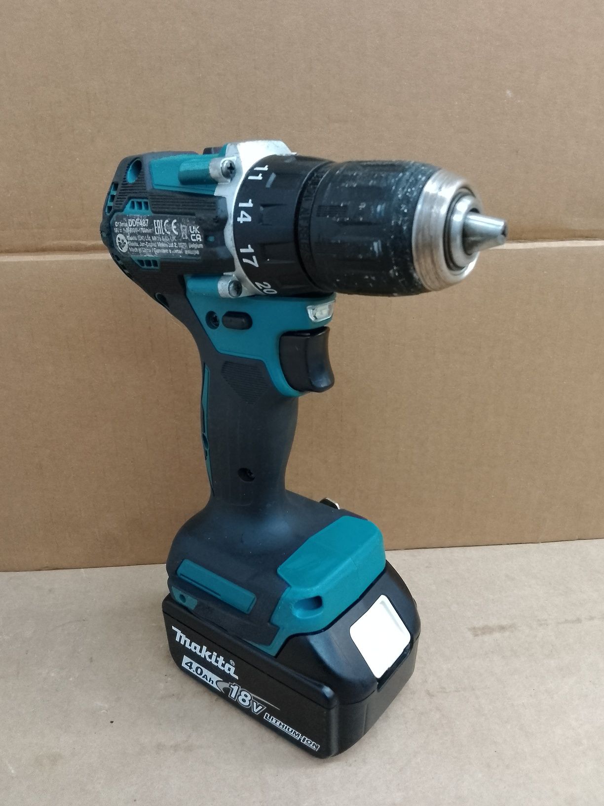 Makita DDF487 Wiertarko Wkrętarka Akumulatorowa Brushless 4.0Ah 2022r