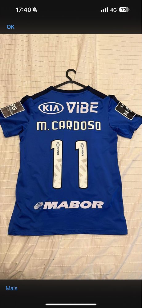 Camisolas Match Worn de Jogo Futebol Braga Benfica Porto Sporting