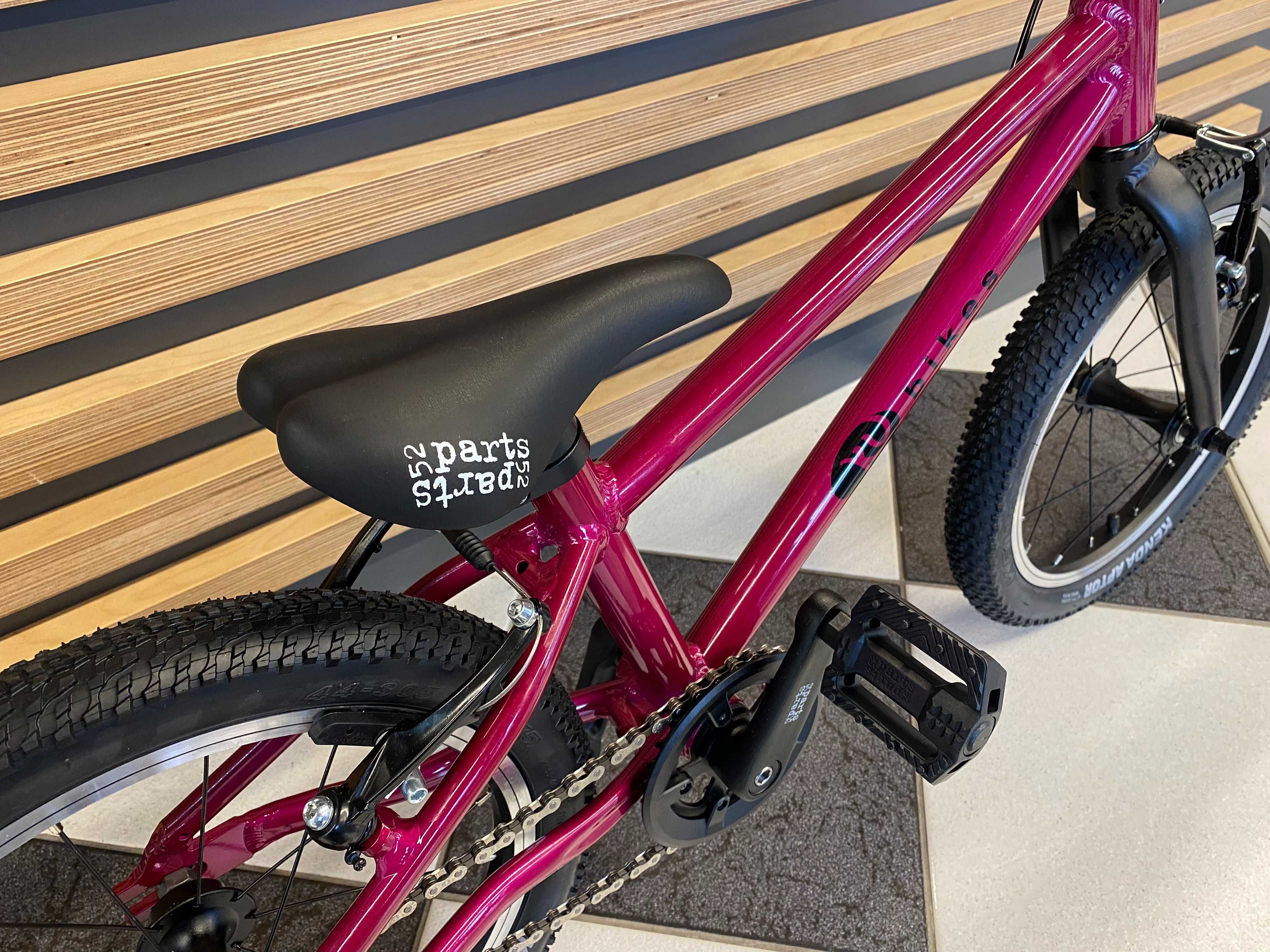 Rower dziecięcy KUBIKES 16L Pink różowy 16 cali KRAKÓW