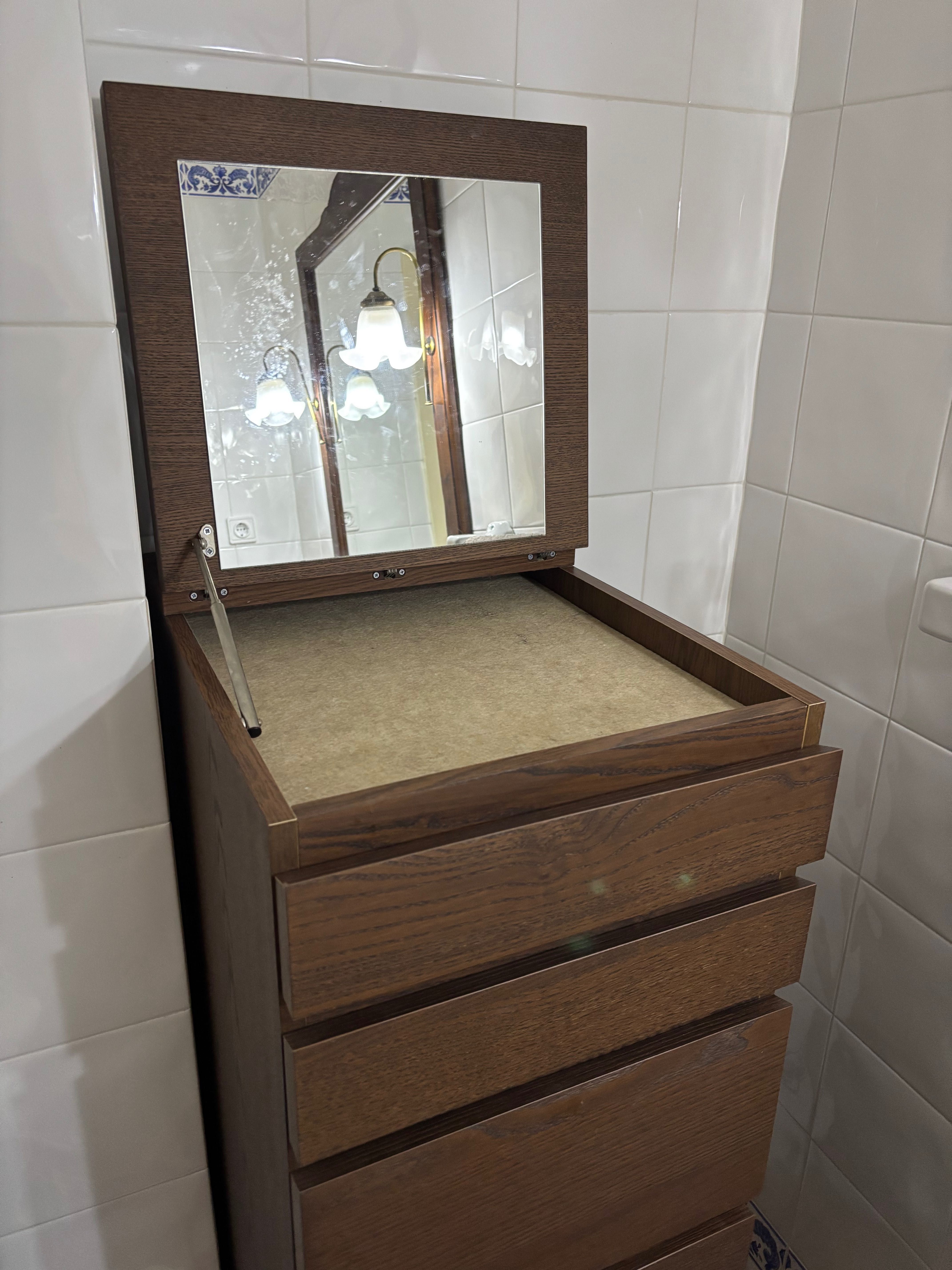 Cômoda Malm 6 gavetas Ikea