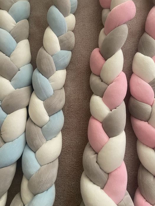 Косички в ліжечко, бортики