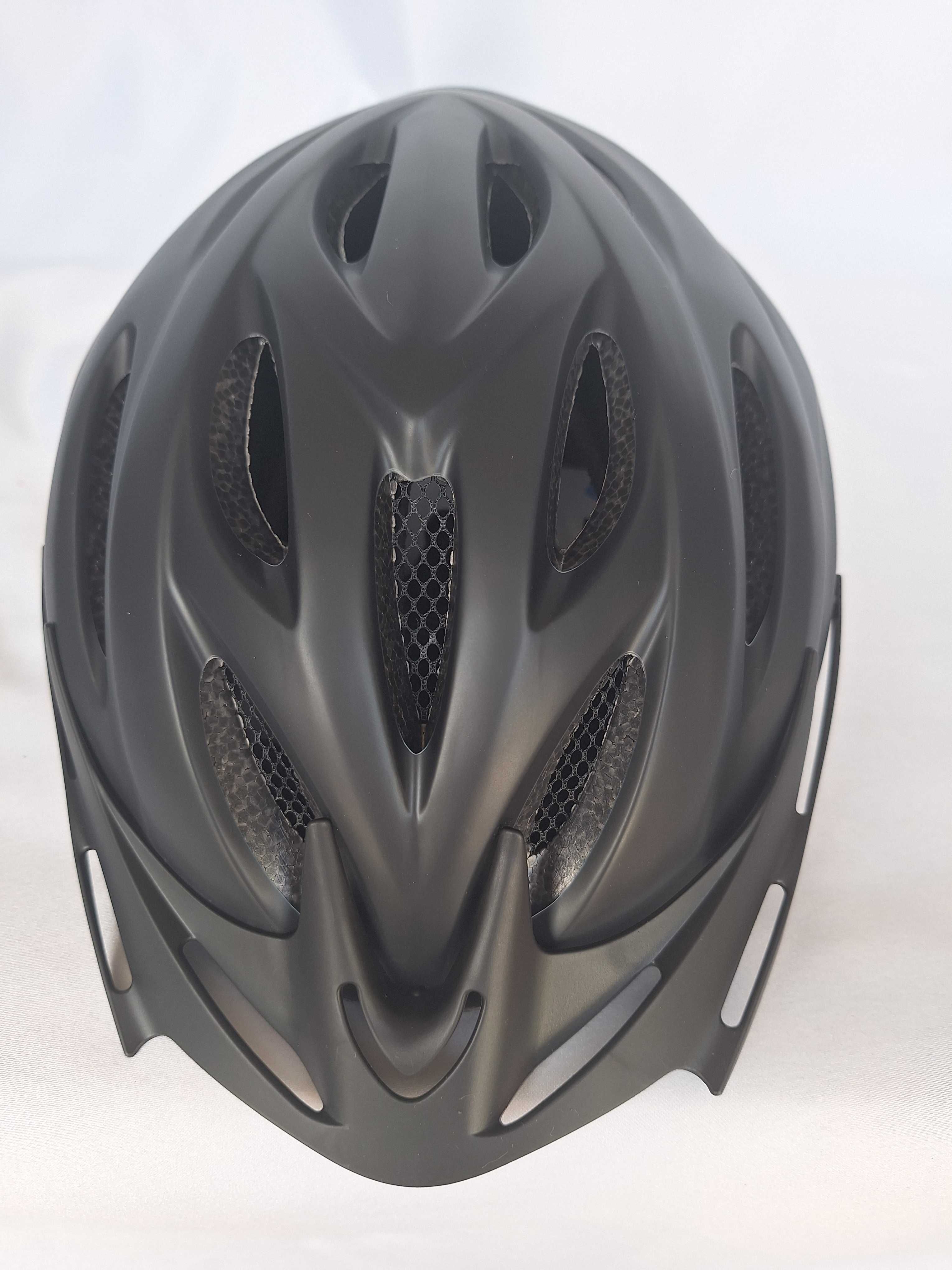 Kask rowerowy Fischer Helm FZ-016 Fahrad Black Matt L 58-61cm