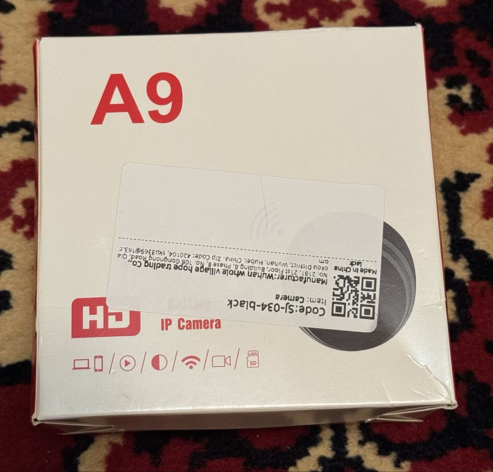 Записуюча wifi камера А9