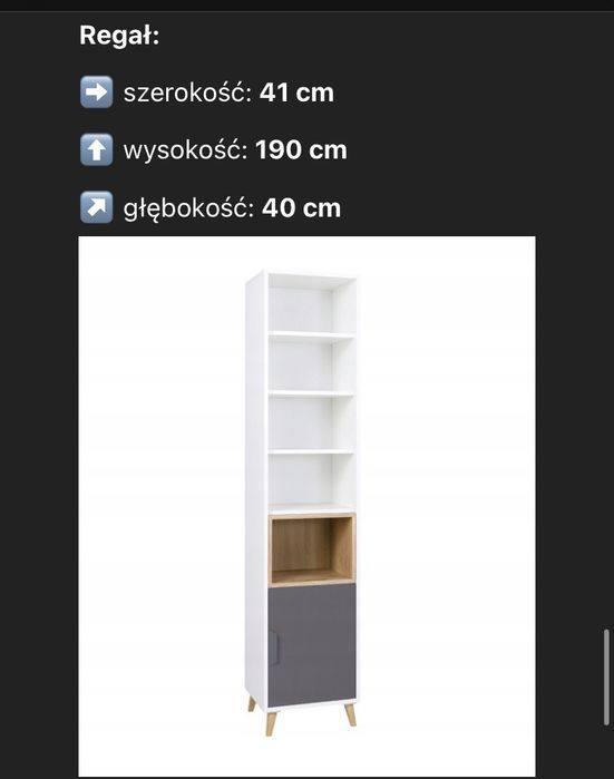 Słupek- regal- sprzedam