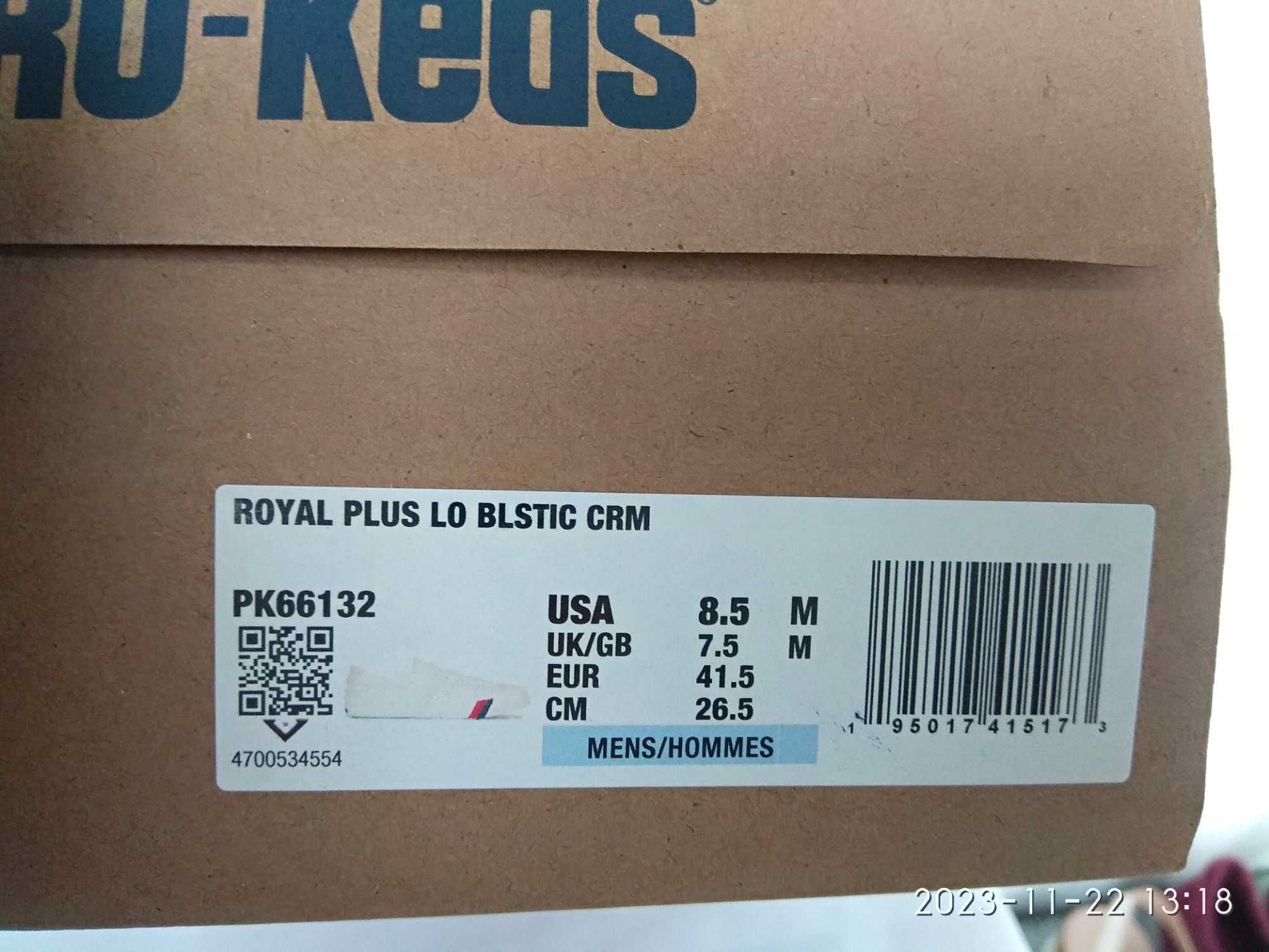 Кеди кожанно-текстильние Pro-Keds р.41-41.5,