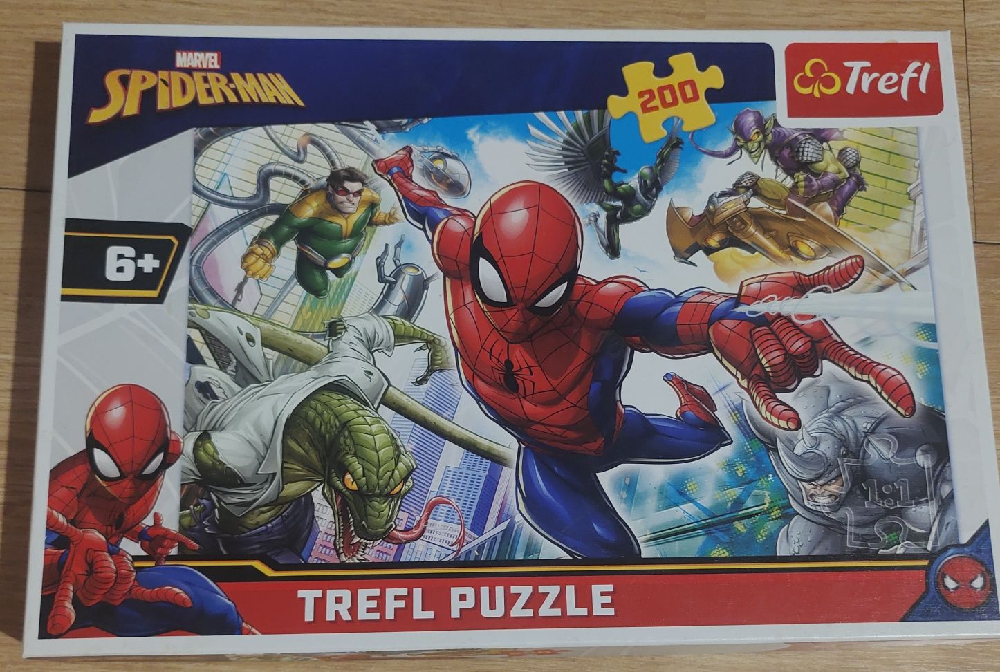 Puzzle spiderman 200 elementów