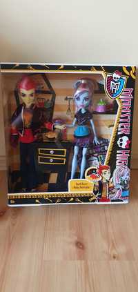 Lalki Monster High Classroom - Heath Burns & Abbey Bominable