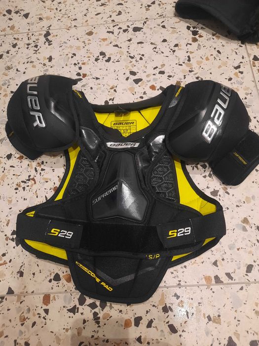 Komplet sprzęt hokejowy z torbą 8/10 lat