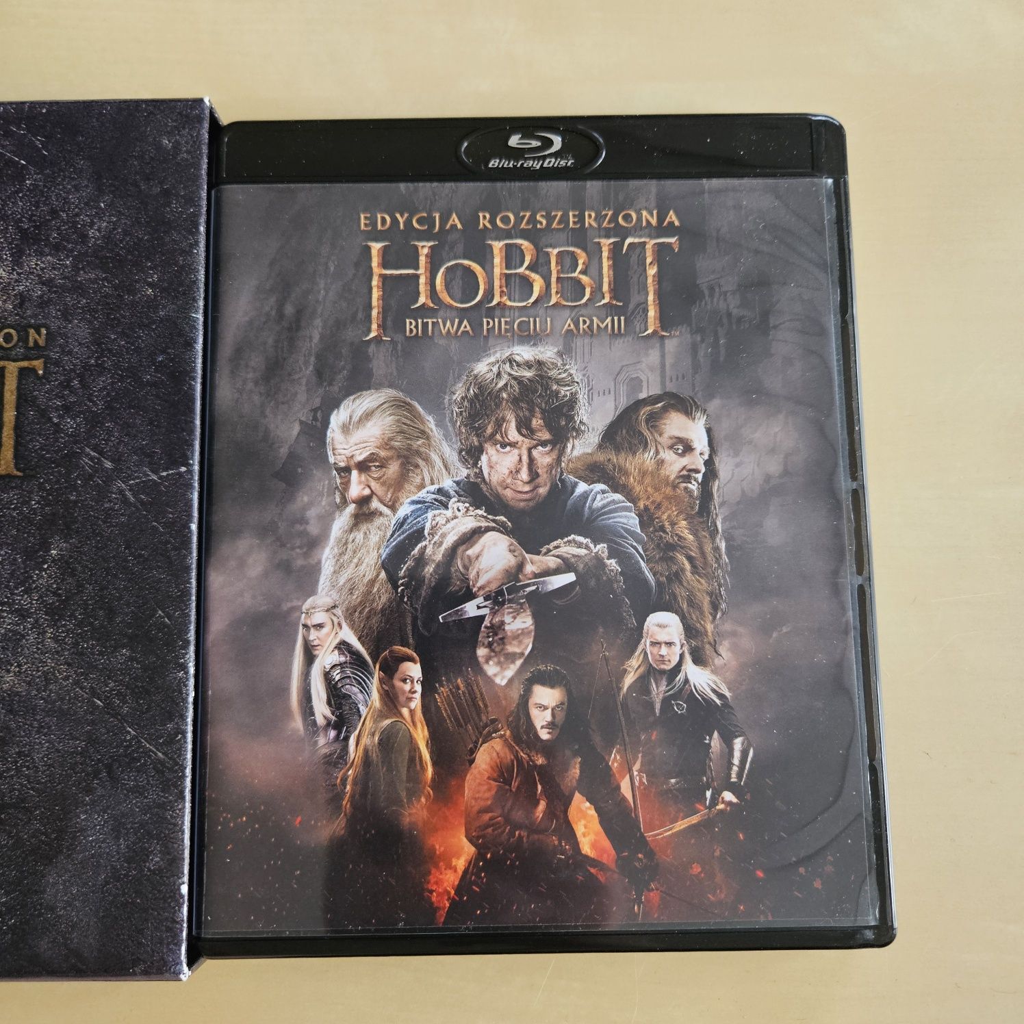 Hobbit Bitwa Pięciu Armii Wersja Rozszerzona Blu Ray [Pełna wersja PL)