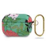 Etui Guess Flower Collection Tpu Na Airpods Pro Zielone Ochronne