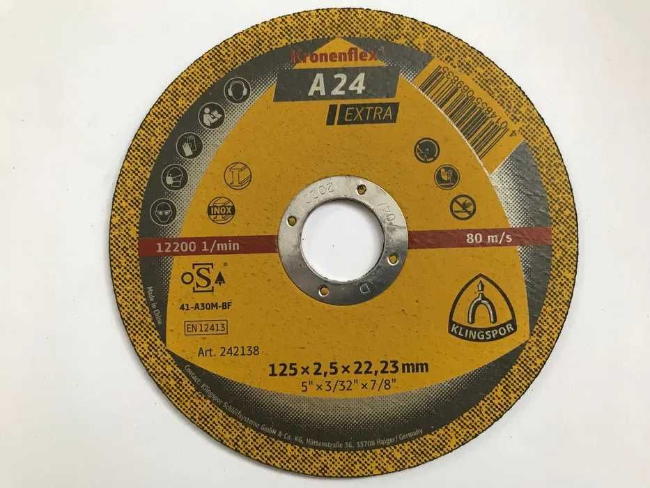 Tarcza do cięcia metalu 125x2,5 Extra Klingspor – 25 szt