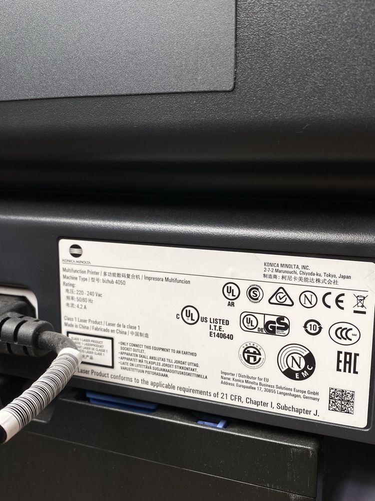 KONICA MINOLTA bizhub 4050