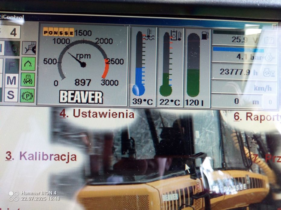 Harwester ponsse BEAVER