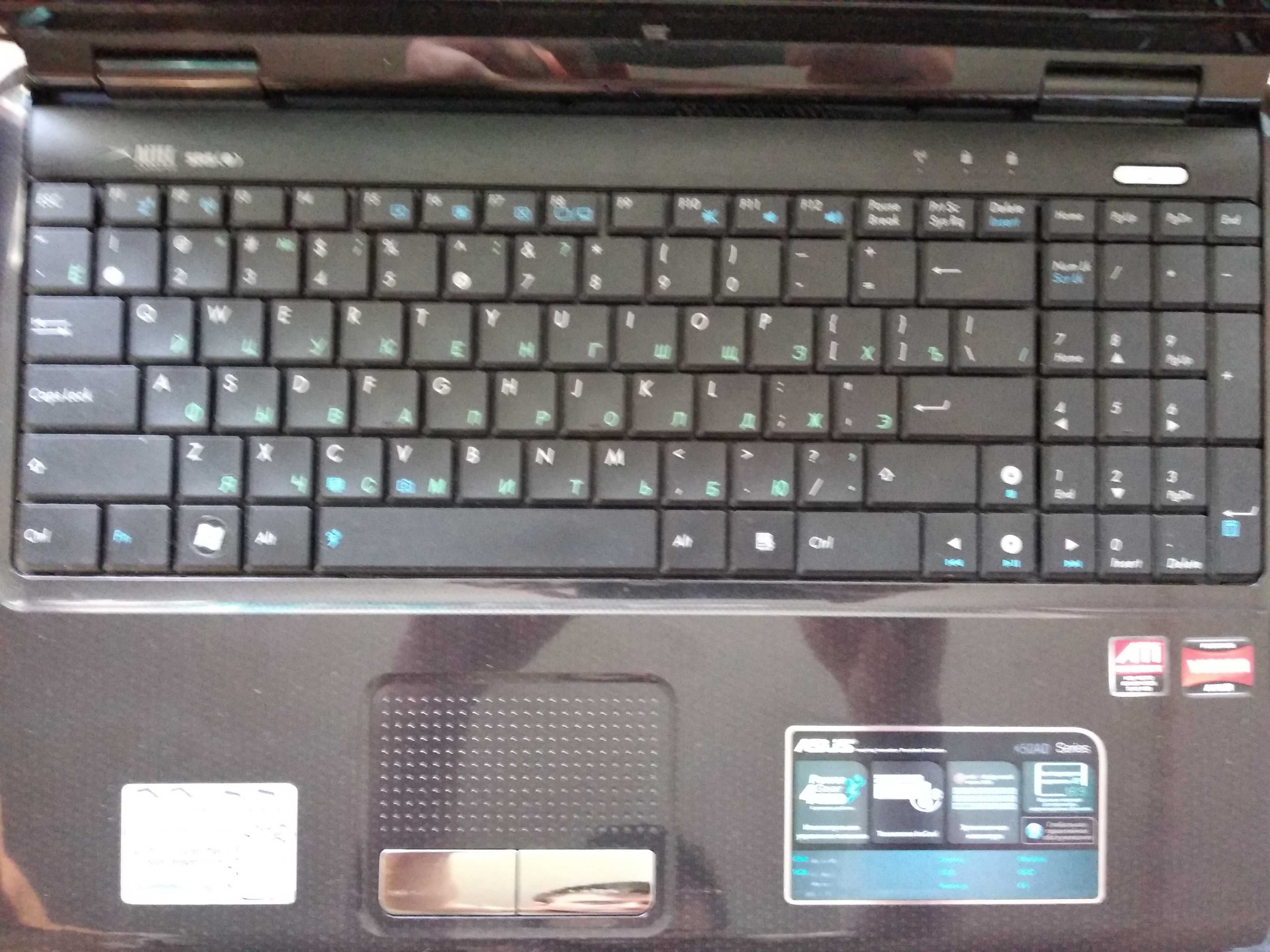 Ноутбук ASUS K50AD, K50AB по запчастям
